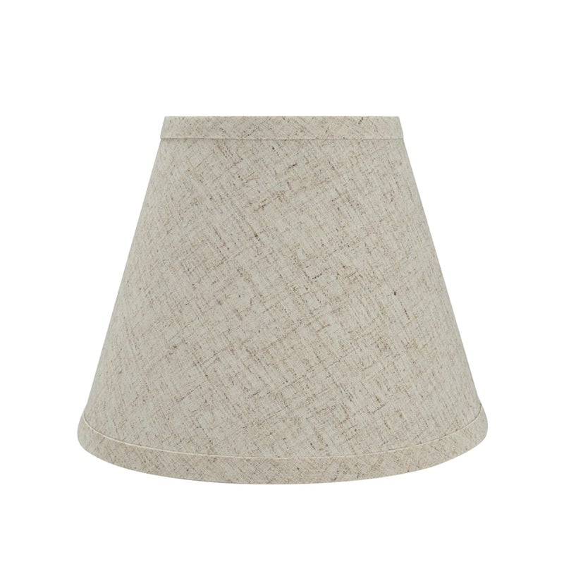 Aspen Creative 32426 Transitional Hardback Empire Shape Spider Construction Lamp Shade in Flaxen, 9" wide (5" x 9" x 7") - Image 3